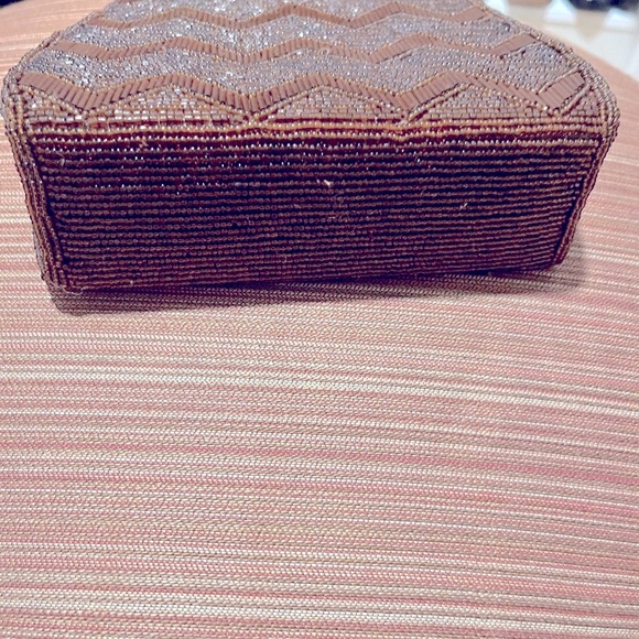 Paris beaded/ genuine fur trim bag - Picture 6 of 9